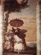 TIEPOLO, Giovanni Domenico Summer Stroll r oil painting on canvas